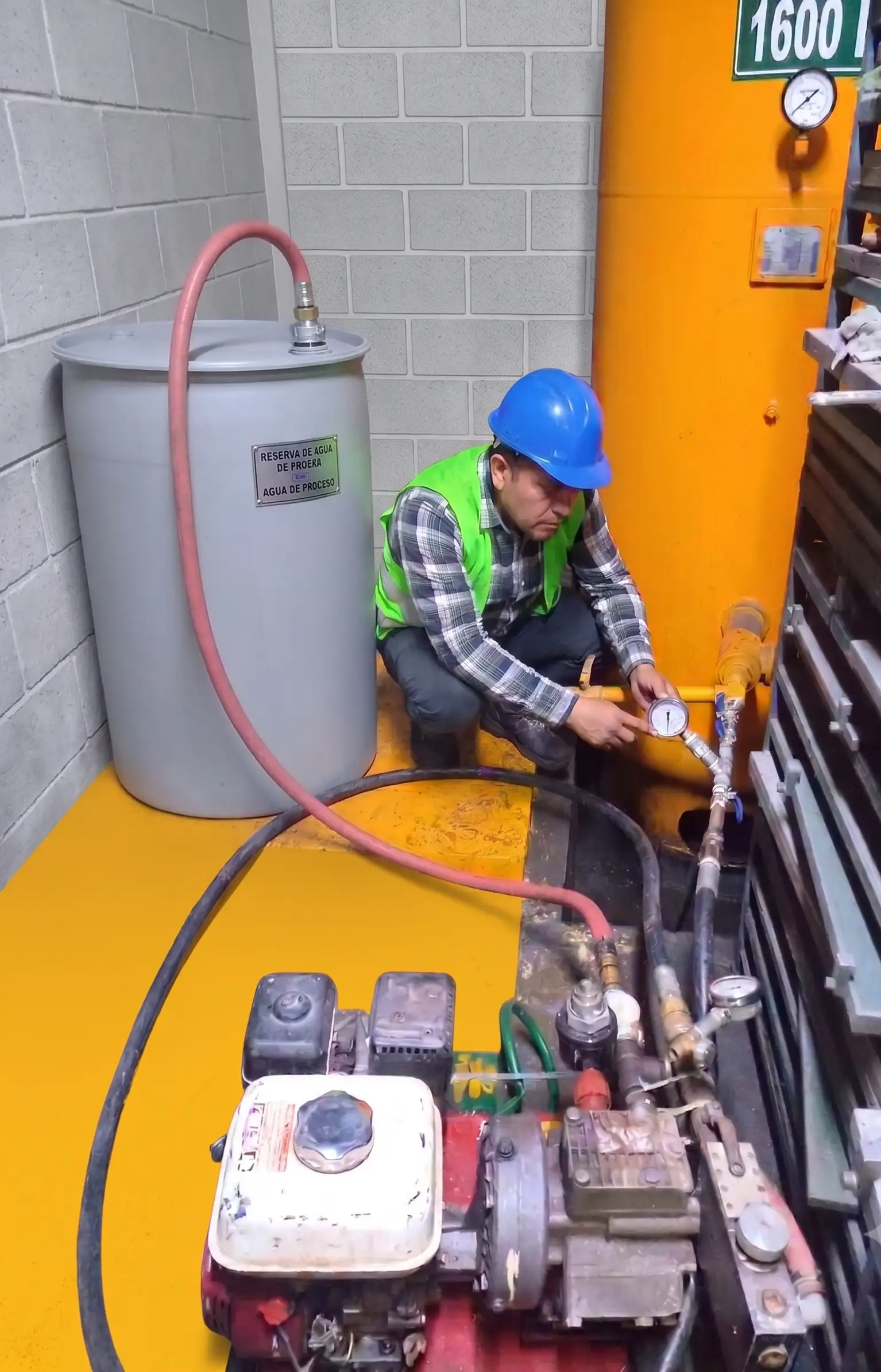 Prueba hidrostática a Tanques y Calderas — trabajo 5
